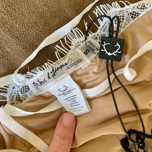 NWT For Love and Lemons Skivvies Lingerie Set - Picture 4 of 10